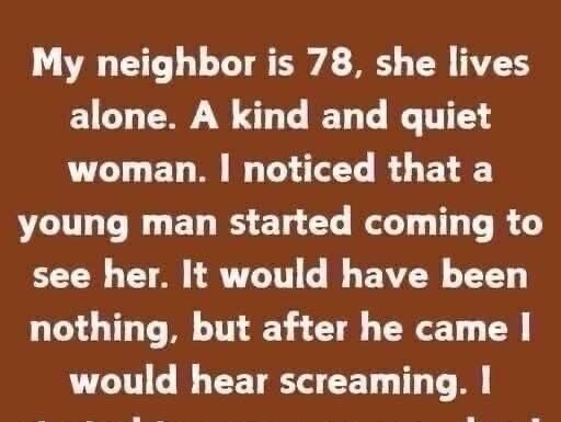 Story of a neighbour