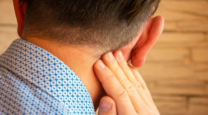 If you get a lump on your neck, back or behind your ear, it means that…
