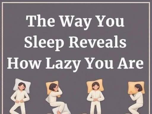 Your Sleeping Position Reveals How Lazy You Are