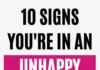 10 Obvious Signs Of An Unhappy Marriage