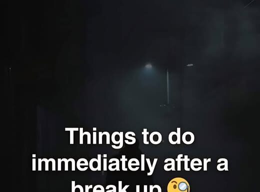 What To Do Immediately After A Breakup
